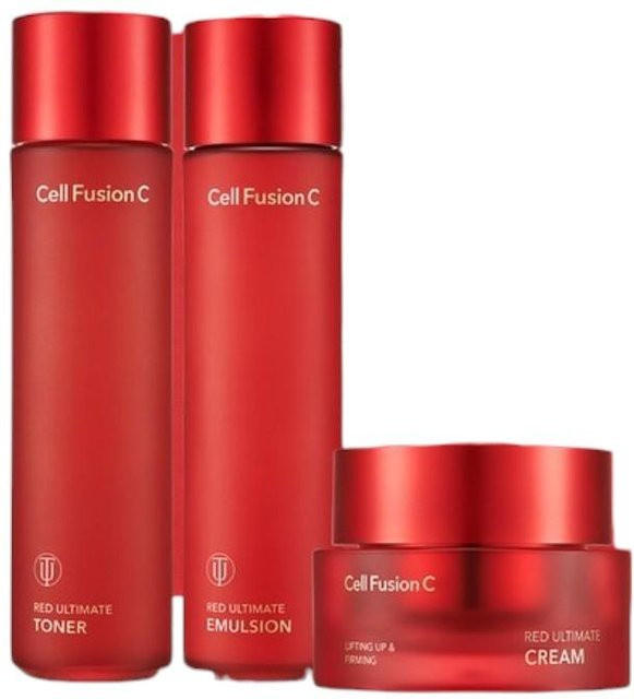 Cell Fusion C Red Ultimate Pflegeset, Creme mit Retinol, Unisex - Bild 1