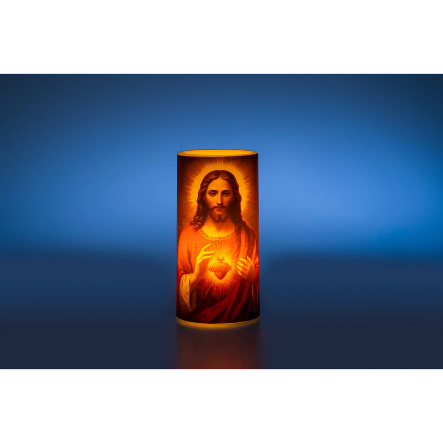 Viva Domo LED-Echtwachskerze mehrfarbig für Weihnachten - Bild 2