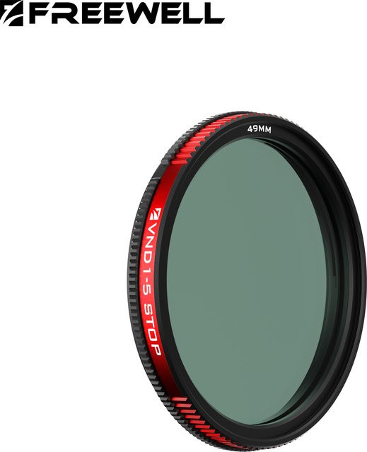 Freewell Filter-Set für 49 mm Objektive mit CPL, Glow Mist und VND 1–5 Stop in Schwarz - Bild 1