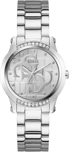 Guess Damenuhr Annette, Quarz, Edelstahl, Silber, 36 mm - Bild 1