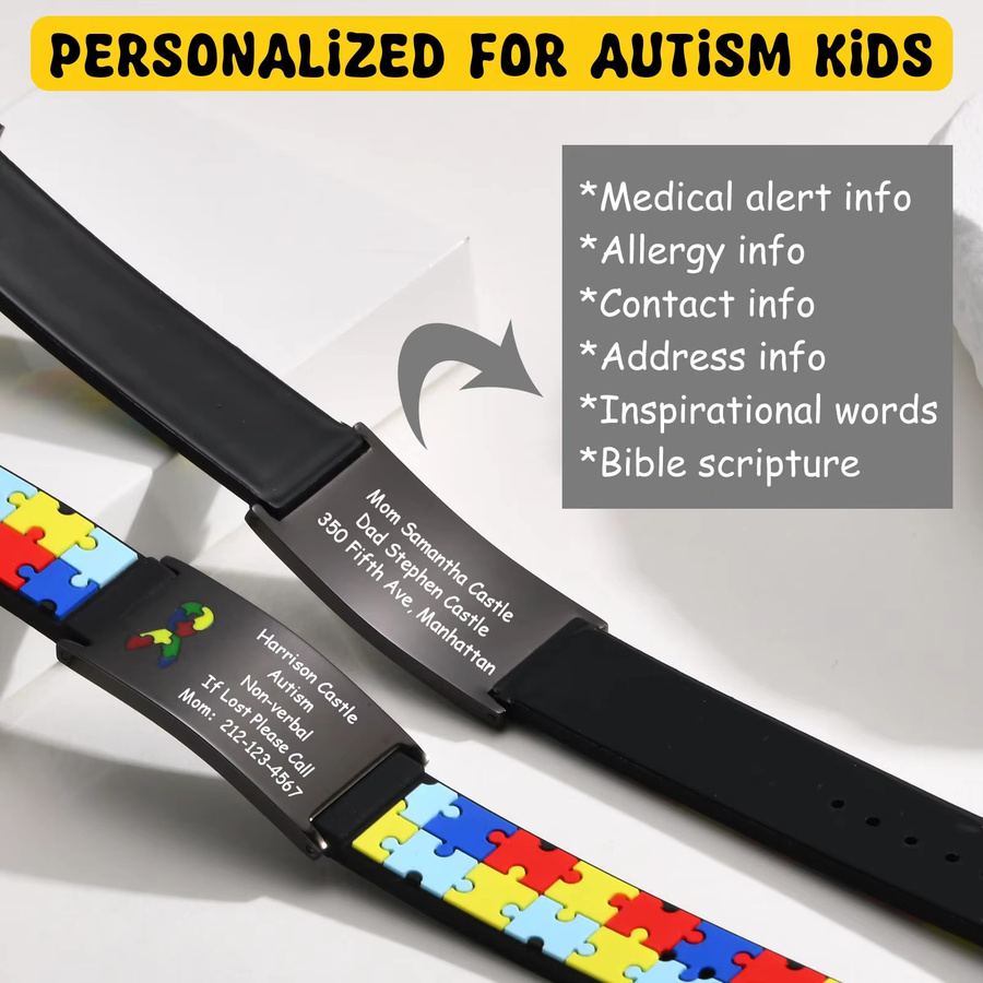 Myfresty Armband, Silikon, Bunt, Kinder - Bild 3