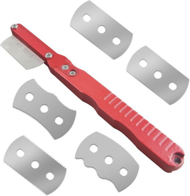 Joystar Mini Handsäge Modell Bastelwerkzeug mit 5 Klingen aus Metall - Bild 1