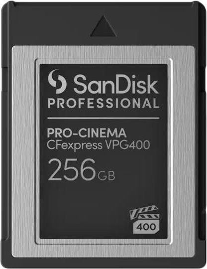SanDisk PRO-CINEMA CFexpress Memory Card, 256 GB, Schwarz - Bild 1