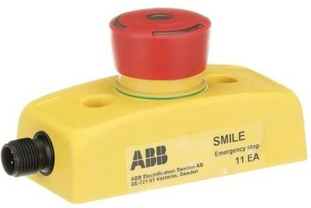 ABB SMILE 11 EA Not-Aus/Not-Halt-Taster in Rot - Bild 1
