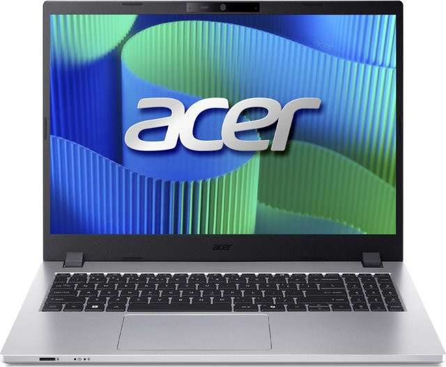 Acer TravelMate P2 TMP215-55 Notebook in Silber mit 15.6 Zoll FHD Display, Intel Core 5 120U, 8GB RAM, 512GB SSD und Windows - Bild 1