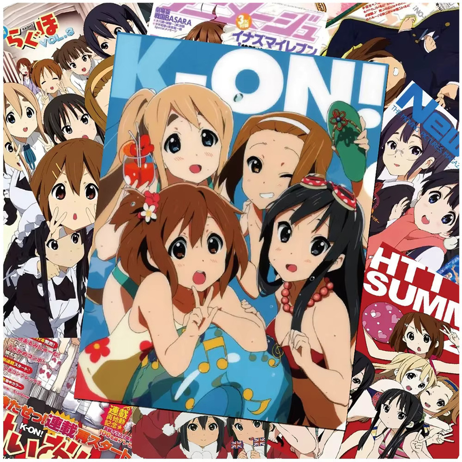 Bandai K-ON! Anime Aufkleber, 60-teiliges Set - Bild 1
