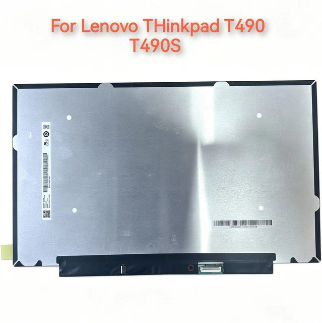 Lenovo Ersatz-LCD-Touchscreen für Thinkpad T490 T490S, 14,0 Zoll FHD IPS Matt, Farbe: Silber, Modell B140HAK03.2 - Bild 1