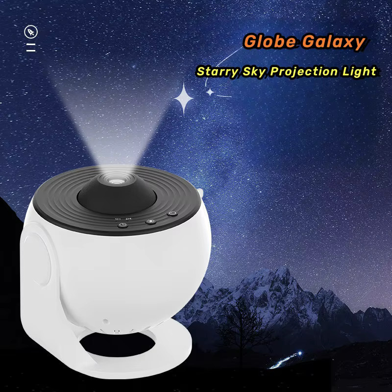 ZDSSY Galaxy Projektor Nachtlicht mit Sternen und Planeten für Kinder Schlafzimmer in Schwarz - Bild 5