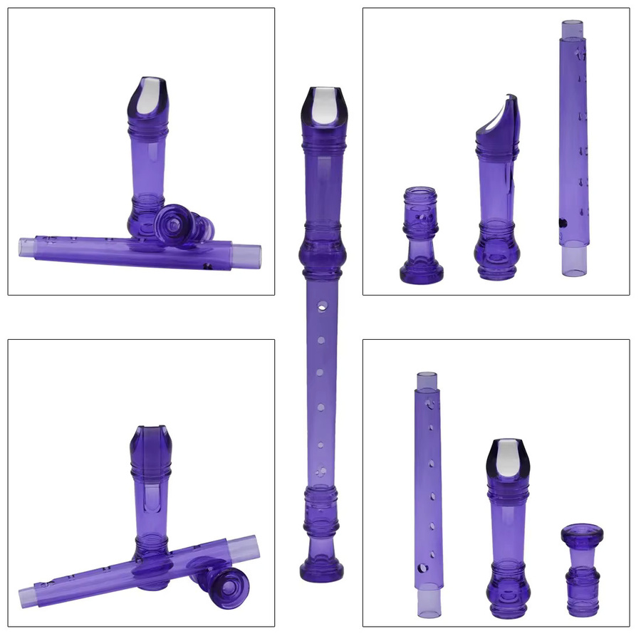 IRIN Recorder 8-Loch ABS-Flöte, Klarinette, Harfenflöte, Sopran-Langflöte, Holzblasinstrument mit Reinigungsstab - Bild 2