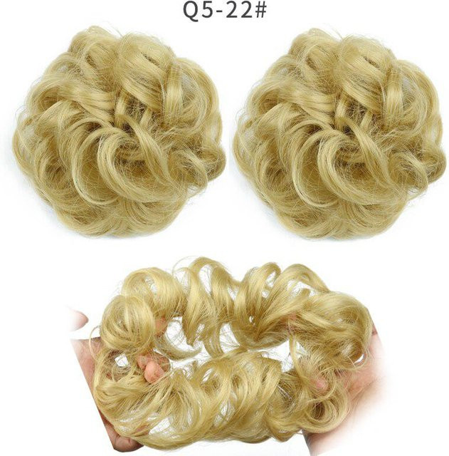 Miss Wig Chignon-Donut-Haarknoten für Damen, Synthetisch, Elastisch - Bild 1