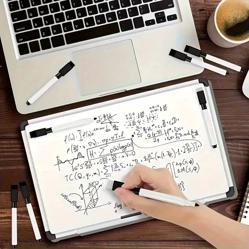 Set mit 10 Whiteboard-Stiften in Mehrfarben, leicht löschbare und schnell trocknende künstlerische Zeichenstifte für den Schreibwarenunterricht - Bild 3