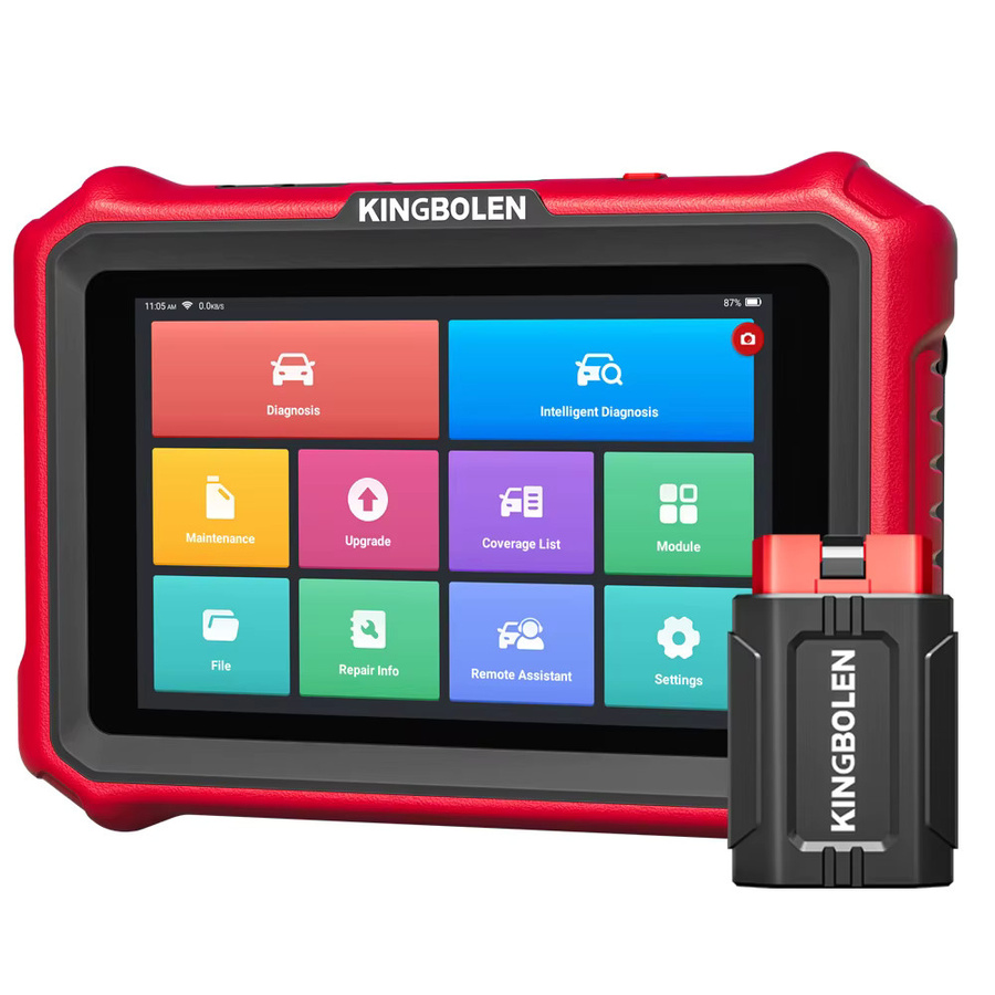 KINGBOLEN K8 Pro 2026 Bidirektionales Bluetooth OBD2 Diagnose-Scan-Tool mit 8 Zoll Display, alle Systeme, 34 Reset-Funktionen und FCA CANFD Unterstützung - Bild 6