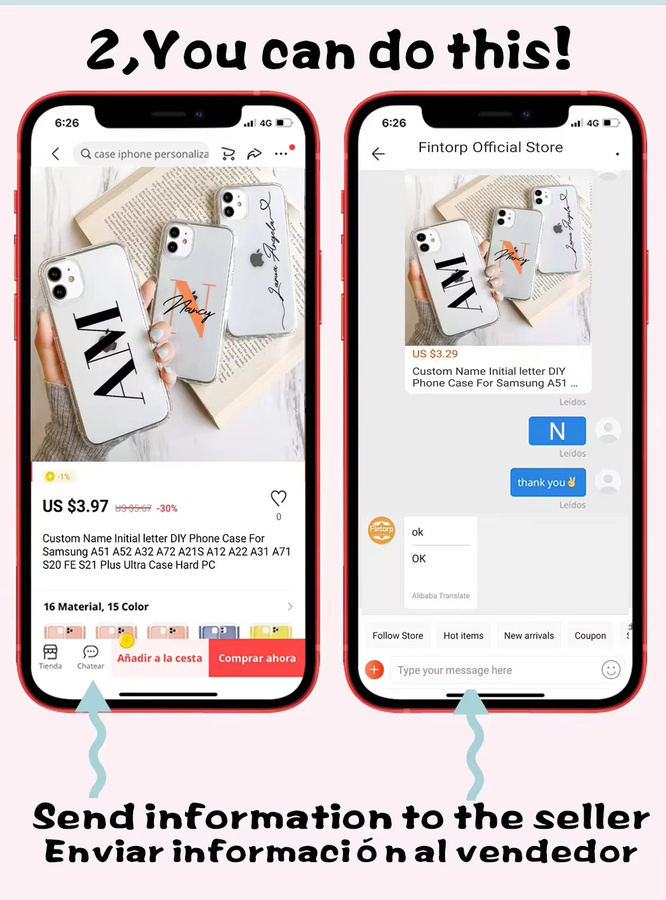 Personalisierte Samsung Handyhülle mit individuellem Namen in Transparent für verschiedene Modelle wie S25 Ultra, S24, S23, S22, S21, A55, A54, A53, A35, A34, A33, A32, A31 und A52 - Bild 3