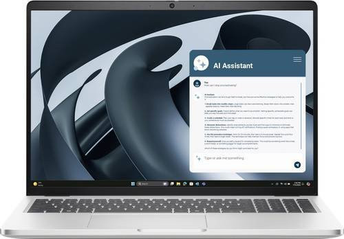 Dell Notebook Pro 16 Plus PB16255 in Silber mit 16 Zoll WUXGA Display, AMD Ryzen AI 7 350, 32GB RAM, 512GB SSD und AMD Radeon 860M Grafik, deutsche QWERTZ Tastatur - Bild 1