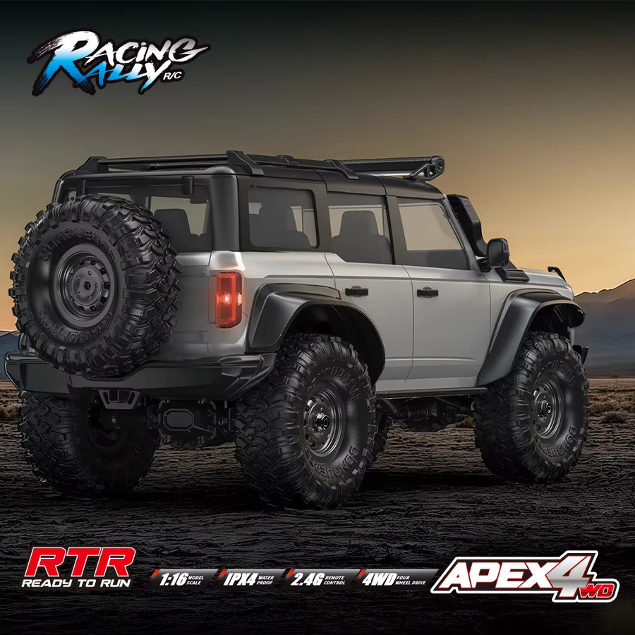 JIKEFUN RC Auto, 1:16, 4WD Off-Road, mit LED, ab 14 Jahre - Bild 3
