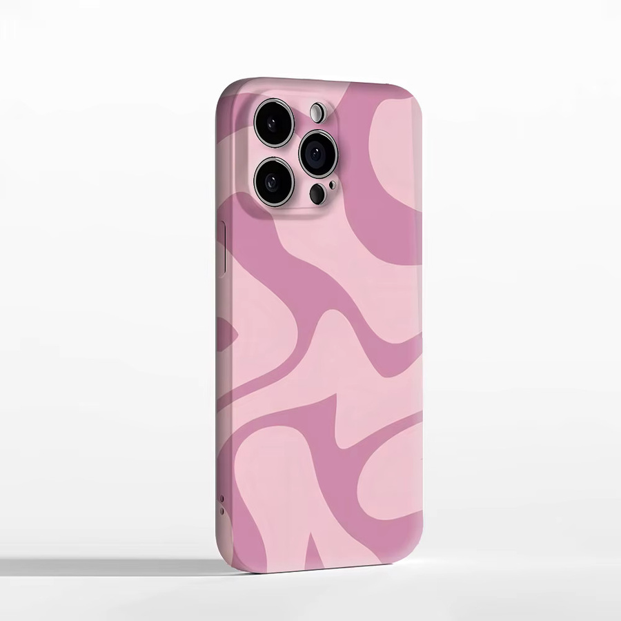 Robuste Handyhülle in Rosa Camo für Apple iPhone 17 16 15 14 13 Pro Max Plus mit Magnetfunktion und Doppelschicht-Schutz - Bild 1