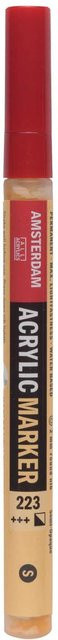 AMSTERDAM Acrylmarker für feine Zeichnungen in Neapelgelb Dunkel mit 1-2mm Strichstärke - Bild 1