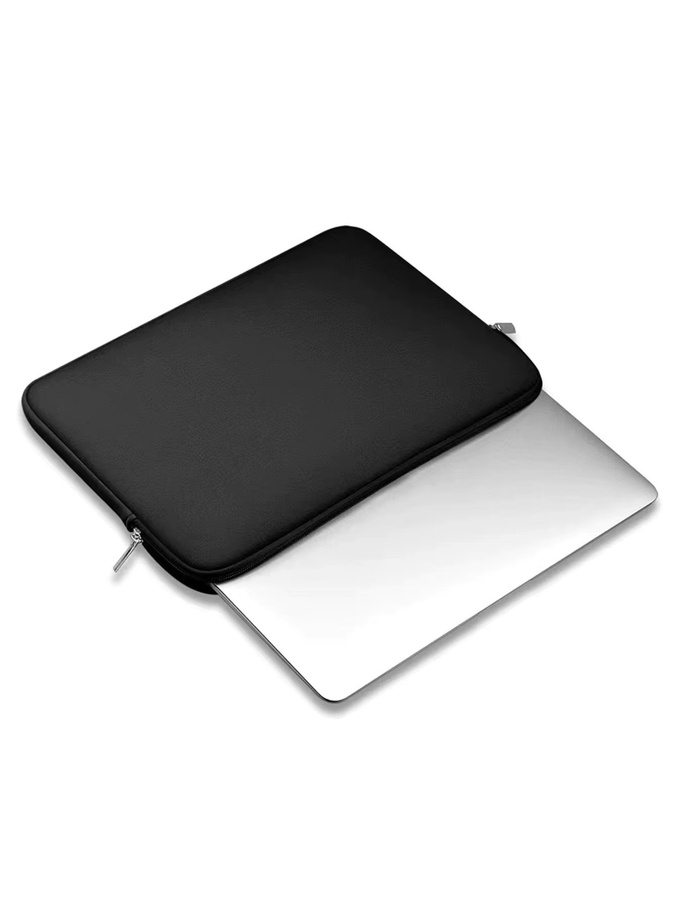 HOMEFISH Laptoptasche in Grau für Xiaomi Lenovo Dell und MacBook Air Pro Retina Notebook Computer 13 bis 15,6 Zoll - Bild 2