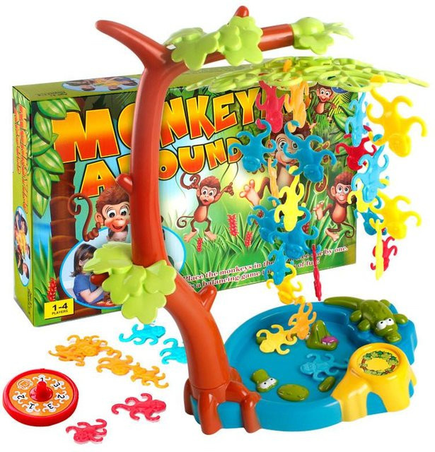 Fashnics Intelligenz-Brettspiel Balance Lustiger Affe, Lernspielzeug, ab 7 Jahre - Bild 1