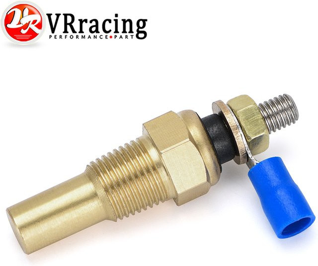 PQY Rennwagen Öltemperatursensor und Wassertemperatursensor VR-TSU01 mit 1/8 NPT Anschluss in Gold - Bild 1