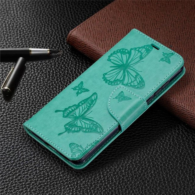 Samsung Galaxy A33 5G Wallet Flip Case Leder Etui in Türkis - Bild 1