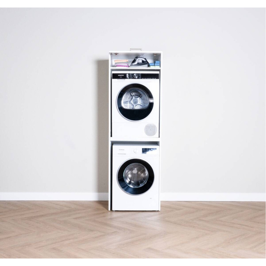 Washcab Waschmaschinenturm WCTO200 weiß B/H/T: 66,5 x 200 x 67,5 cm - Bild 3