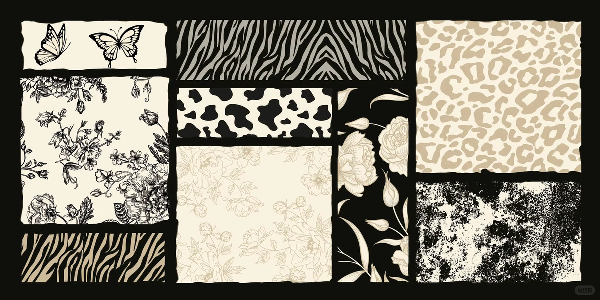 VIKAMA Premium-Tischdecke mit grafischem Design in Schwarz-Weiß, rechteckig und waschbar - Bild 2