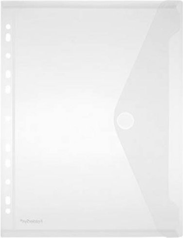 FolderSys Dokumententasche DIN A4 Transparent 10 Stück - Bild 1