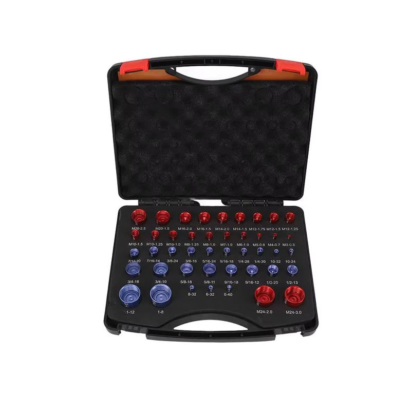Podofo 44-teiliger Gewindeprüfer für Muttern und Schrauben in Multicolor für Standard- und metrische Größen - Bild 6