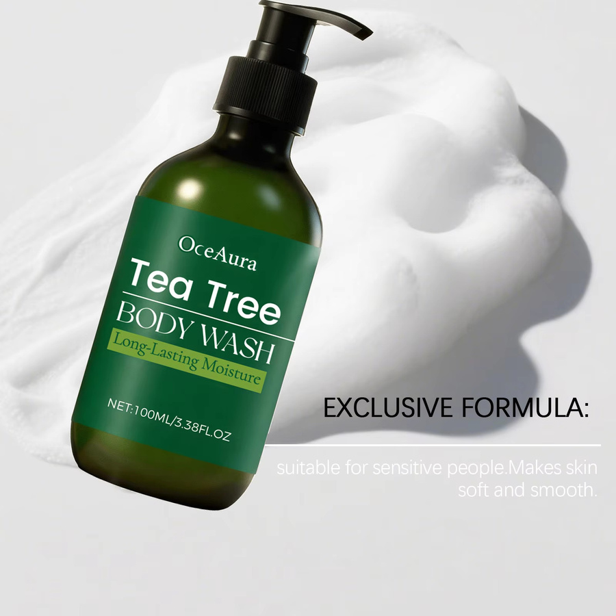 OceAura Teebaum Duschgel, 100 ml, Unreine Haut / Akne - Bild 3