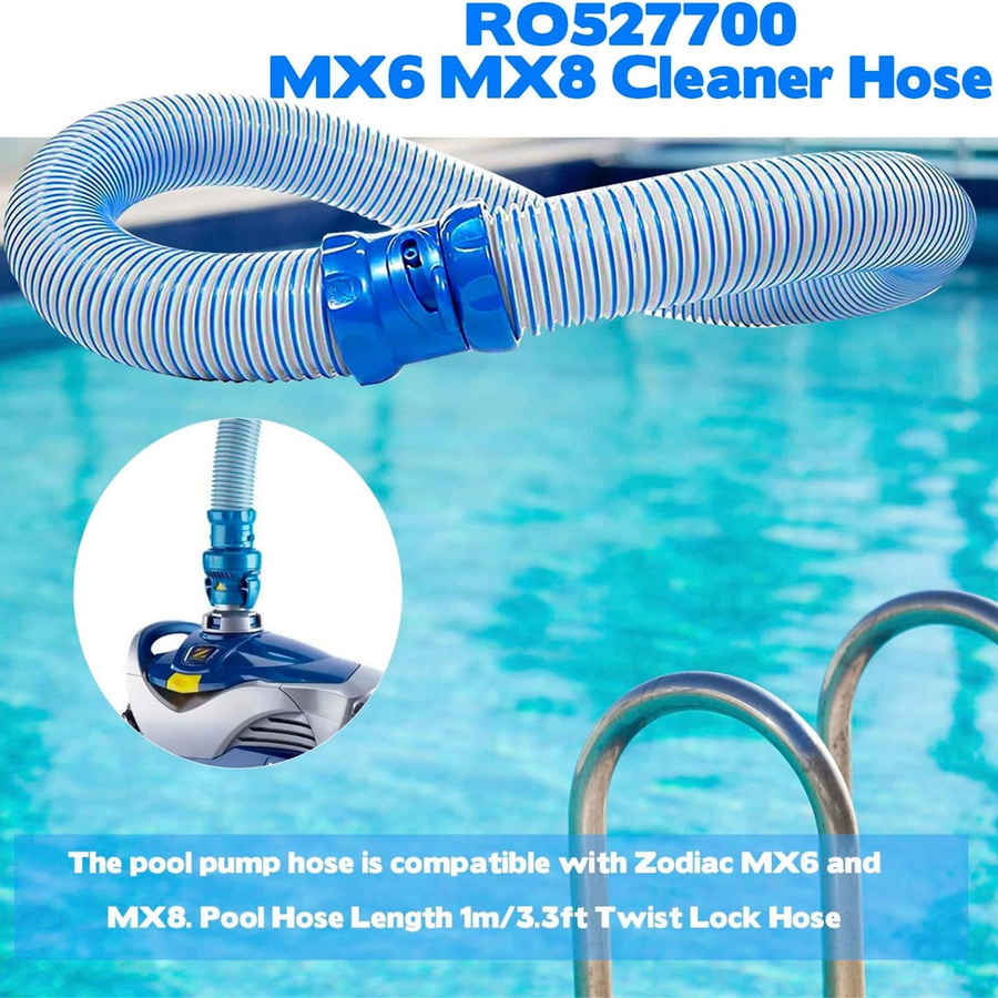 Three Body Twist-Lock-Schlauch als Kunststoffreiniger-Schlauchersatz für Poolreiniger X7 T3 T5 MX6 MX8 - Bild 4