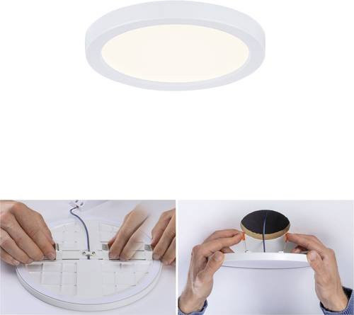 Paulmann AREO VariFit LED-Einbaupanel 93031, rund, Weiß, 6.5W, Warmweiß - Bild 1