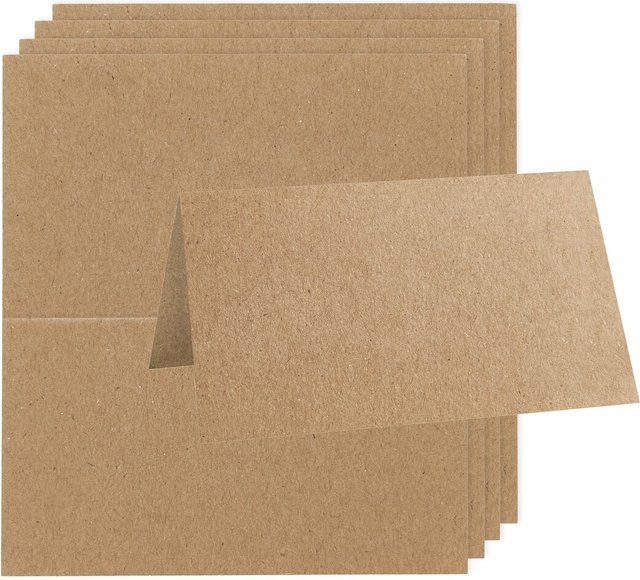 Rico Design Paper Poetry Renew Tischkarten aus Kraftpapier - Bild 1