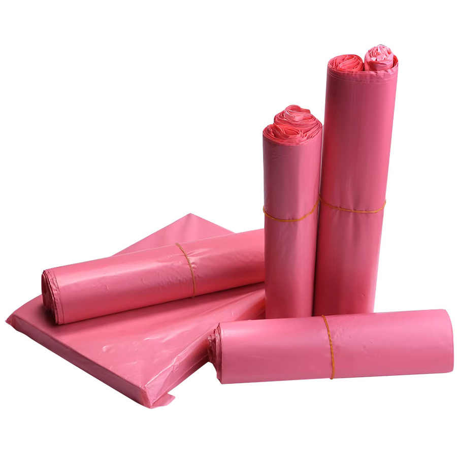 Selbstklebende Versandtaschen aus Kunststoff in Rosa, wasserdichte Polybeutel für den Logistikversand - Bild 3