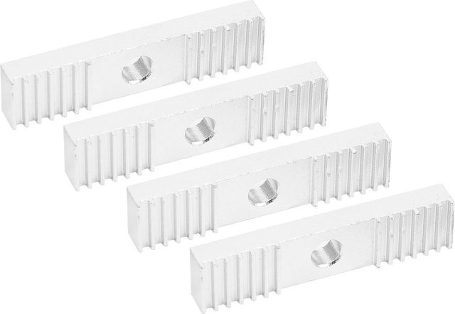 16 Stück Zahnriemen Befestigung aus Aluminiumlegierung für 3D-Drucker, Farbe: Weiß, Maße: 9 x 40 mm, Marke: TOMTOP JMS - Bild 1