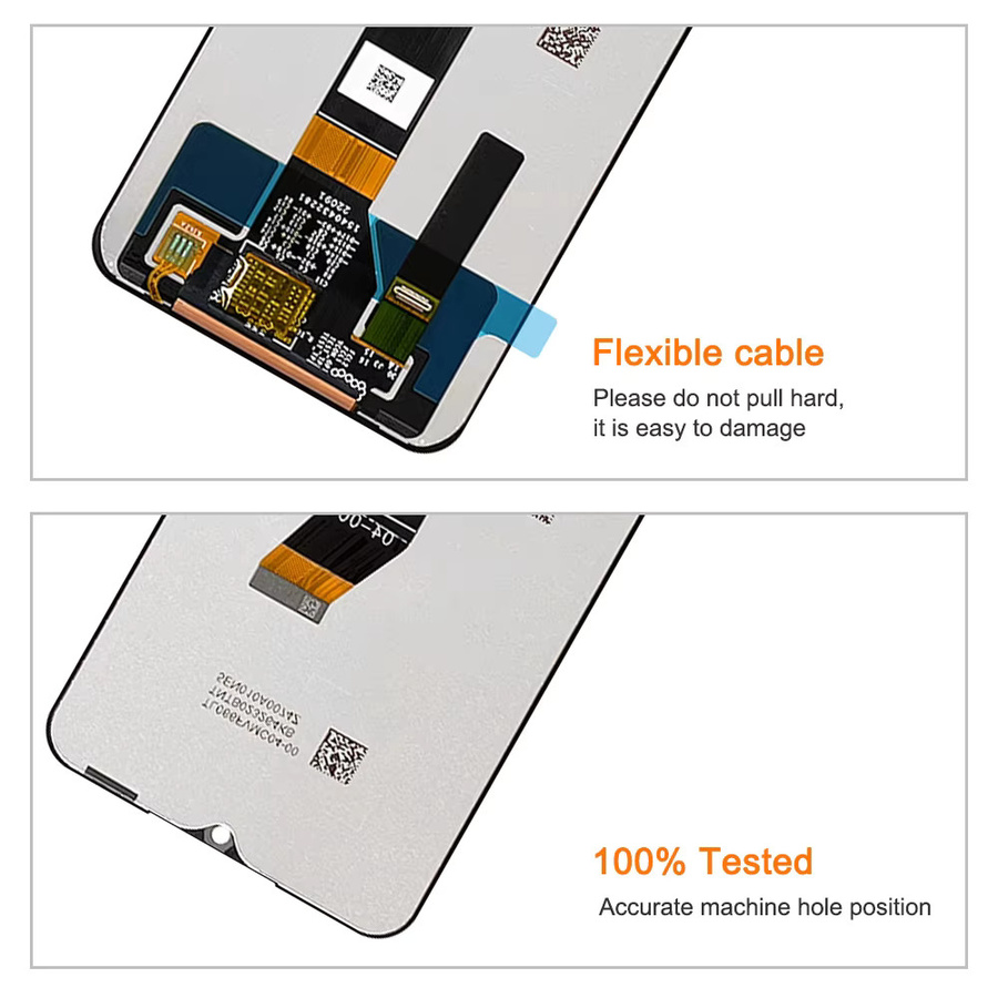 Xiaomi Redmi Note 11e LCD-Display Touchscreen mit Rahmen in Schwarz, 6.58 Zoll für Redmi 10 5G - Bild 4