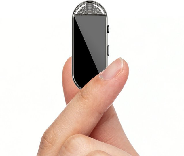 Famue Magnetischer Digitaler Sprachrekorder Mini Geheim-Diktiergerät in Schwarz mit 64GB Speicher, Schallaktivierung und Geräuschreduzierung - Bild 1