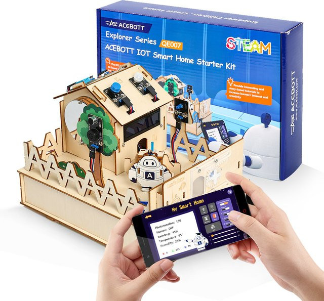 Acebott Smart Home Kit Holz Lernset - Bild 1