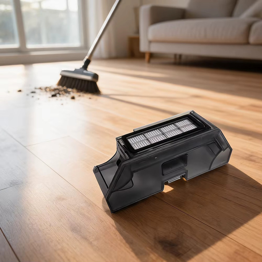 ISWEEP Ersatz Staubbehälter für JONR P20 Pro Roboter-Staubsauger, transparent - Bild 2