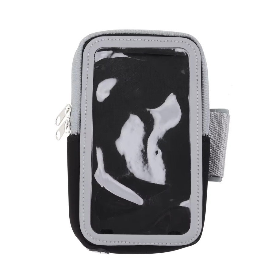 Universelle Telefon-Armtasche mit Touchscreen für Herren und Damen in Schwarz, geeignet für Handys bis 15,2 cm - Bild 7