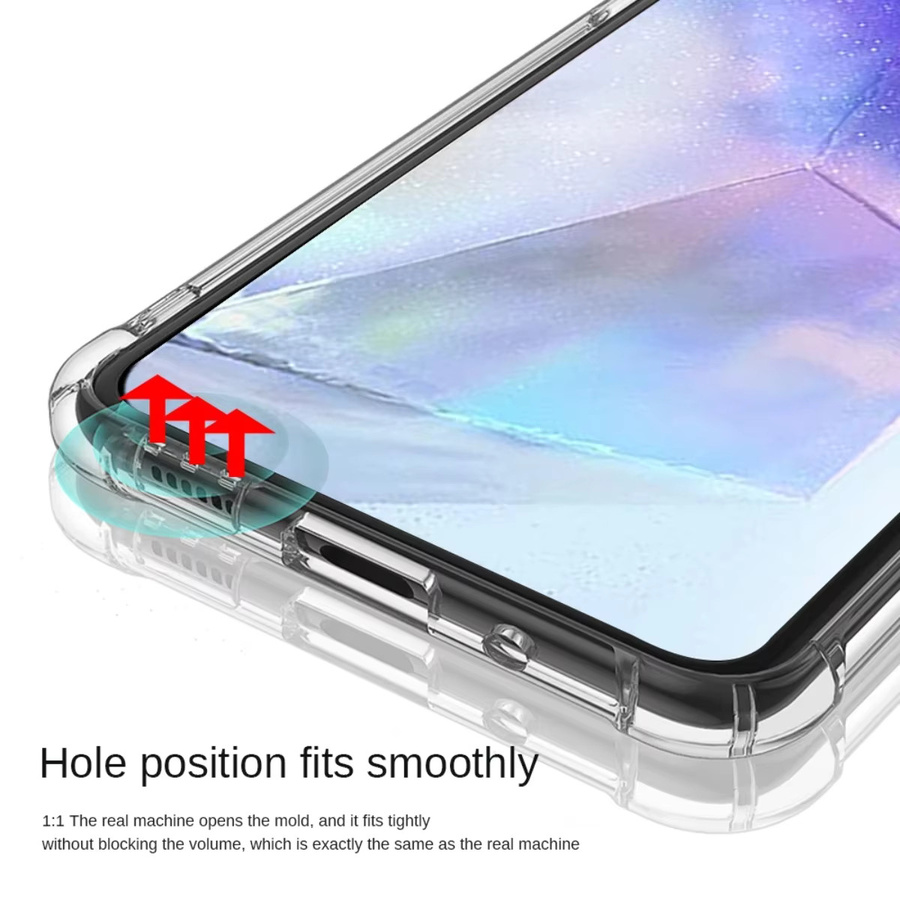 Transparente Handyhülle aus weichem TPU-Silikon für Samsung Galaxy A06 5G und Samsung Galaxy A06 4G - Bild 5