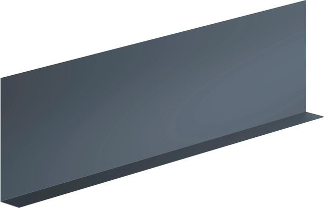 Sarei L-Profil Protection 13 Aluminium-Winkelprofil in Anthrazit, B/H/L: 13,5 x 3 cm x 125 cm - Bild 1