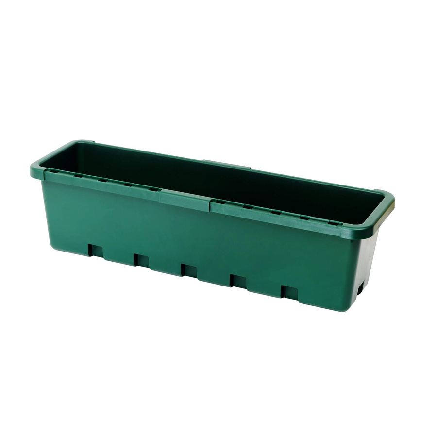 GreenLife Blumenkasten Kräuterbox Set 10 Stück grün für Balkon und Garten - Bild 2
