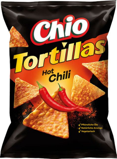 Chio Tortillas Hot Chili 110 g - Bild 1