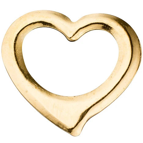 Colkid Anhänger Herz Schwingherz, 585 Gelbgold, Kinder - Bild 1