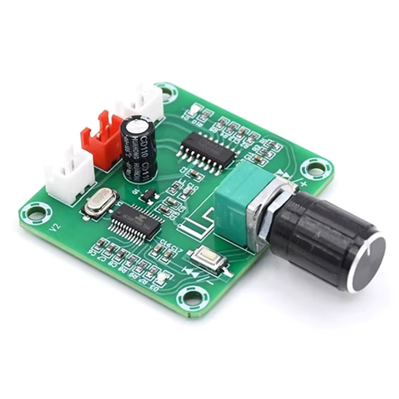 JETTING XH-A158 Bluetooth 5.0 Wireless Speaker Amplifier Board, Audio Power Amplifier Modul für DIY Lautsprecher, Grün - Bild 2