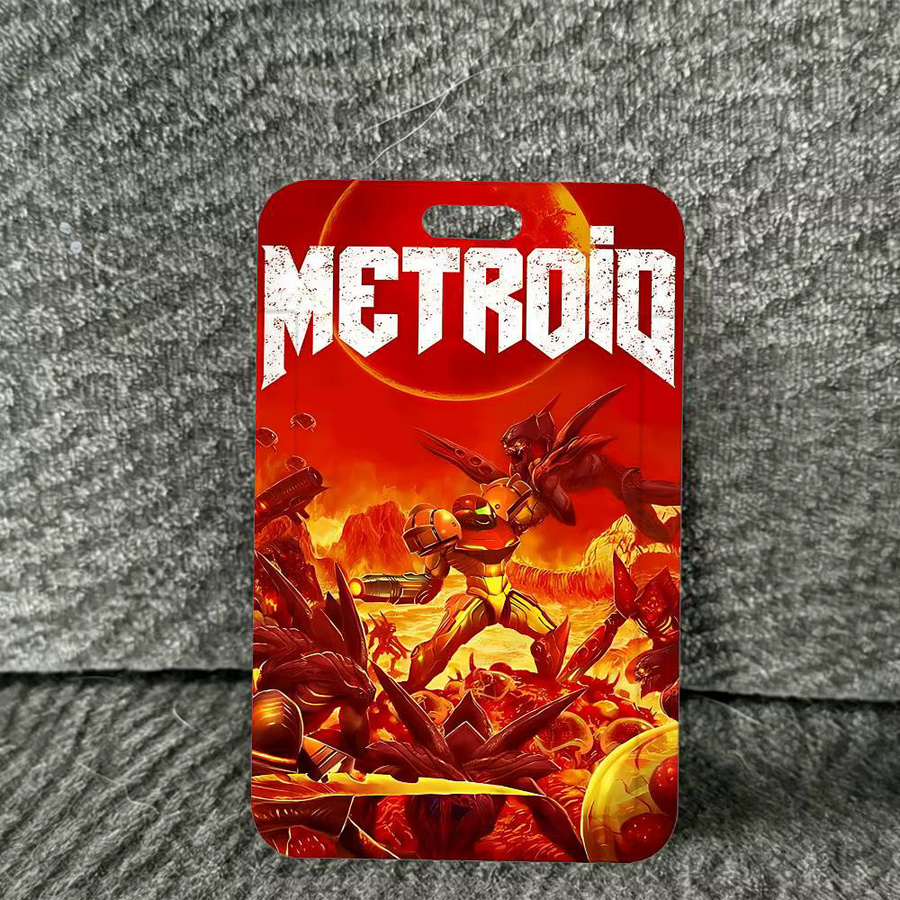 Anhänger Game M-Metroids Kartenhalter Halsband, Schlüsselanhänger - Bild 4