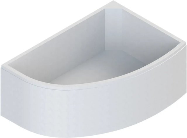 Ottofond Wannenträger Loredana Typ A in Weiß, B/T/H: 106 x 60 x 171 cm - Bild 1