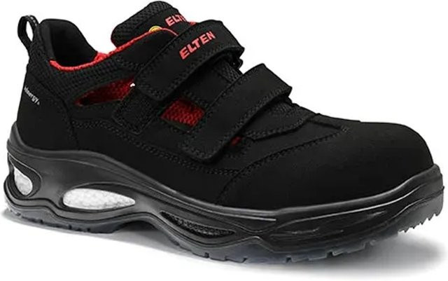 Elten Sicherheitssandale Owen Black Easy ESD S1 in Schwarz, Größe 44 - Bild 1