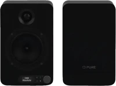 Pure Classic Active Stereoanlage Aktivlautsprecher Schwarz - Bild 2